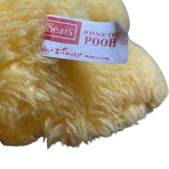 Vintage Sears Gund Winnie‎ The Pooh 12" Plush Stuffed Animal Toy 100 Acre Wood - Picture 3 of 3